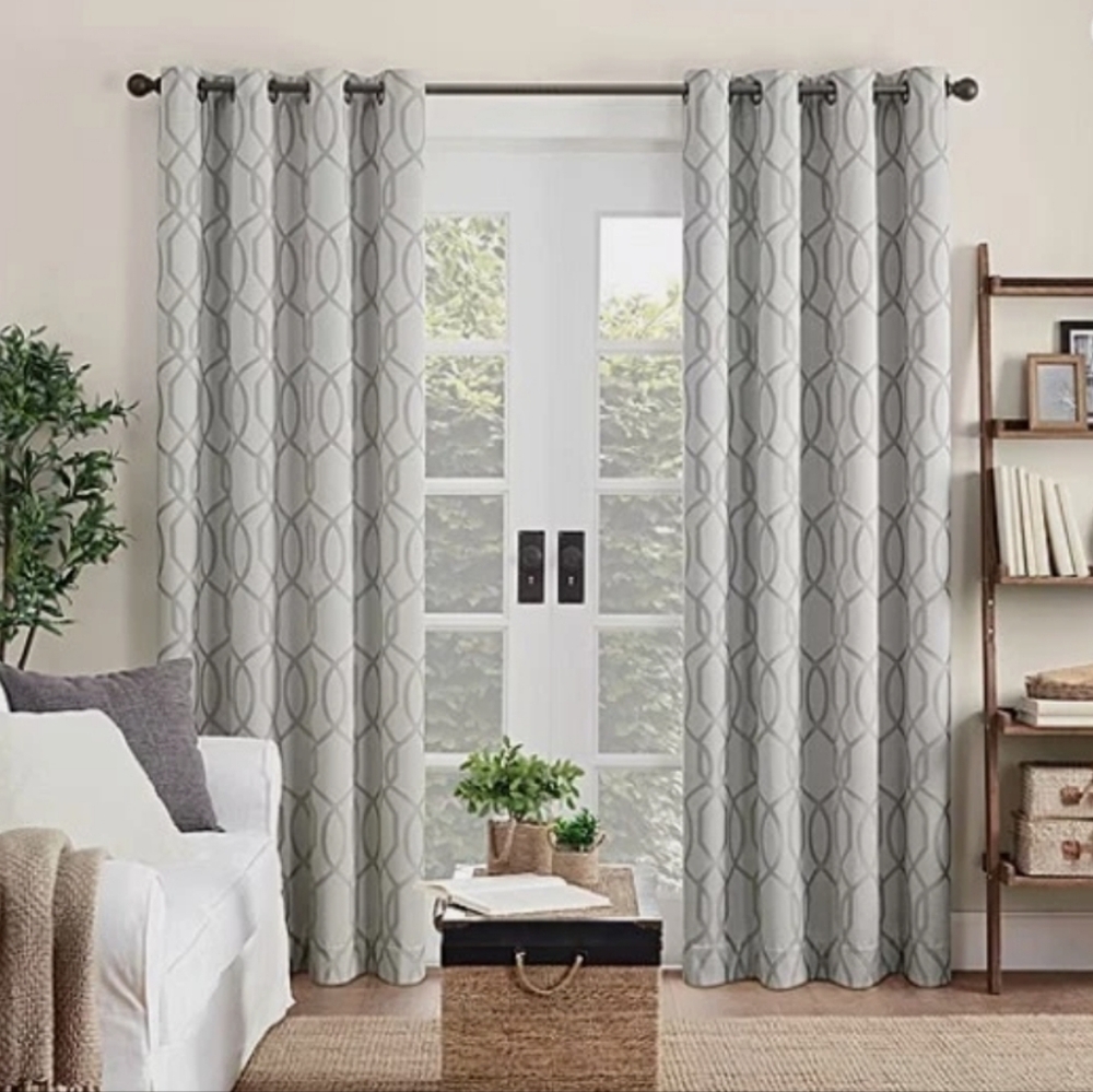 New Eclipse 100% Blackout Draft Stopper One Grommet Panel 95in